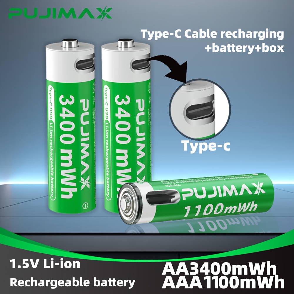 D Cell Rechargeable Batteries