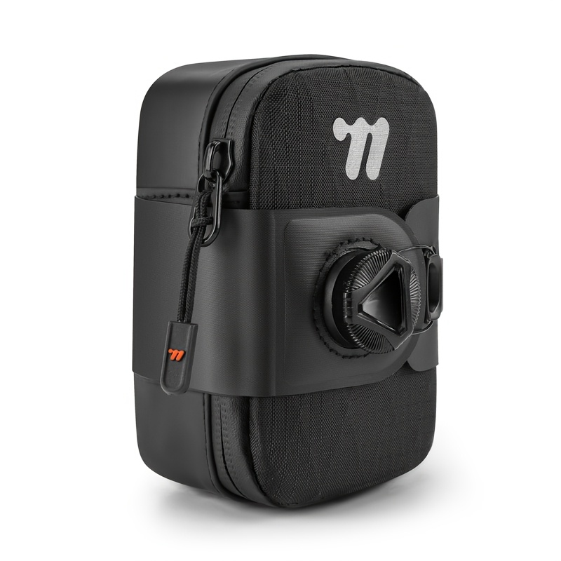 Image of West Biking Portable Bike Bag Self-locking Bicycle Seat Pouch Quick Release Cycling Storage Bag For Bike
