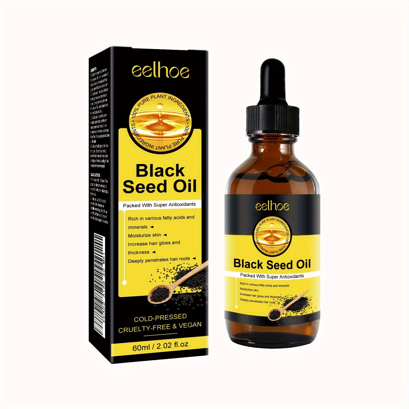 Red Onion Black Seed Oil Hair Essential Oil Repairs Damaged - Temu United  Arab Emirates