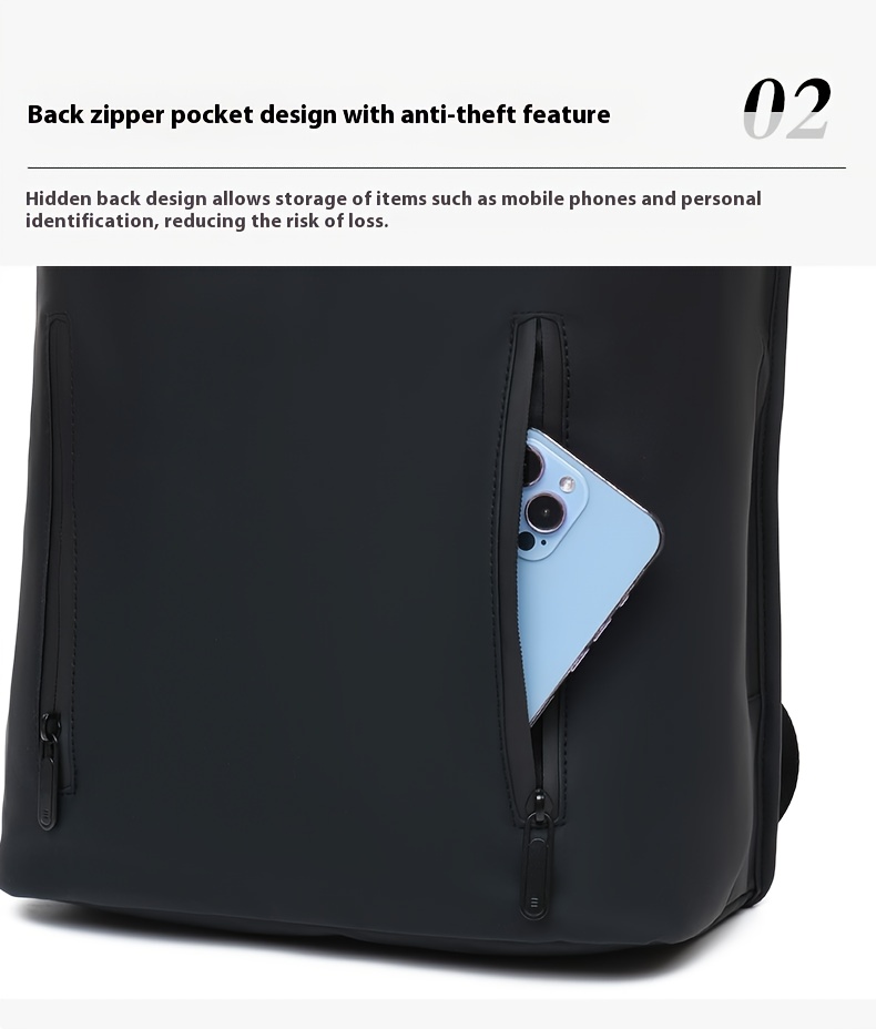 Men's Large Capacity Travel Backpack, Carry-On Backpack, Separate Laptop Compartment, Outdoor Sports Hiking Daypack for Casual Daily Use
