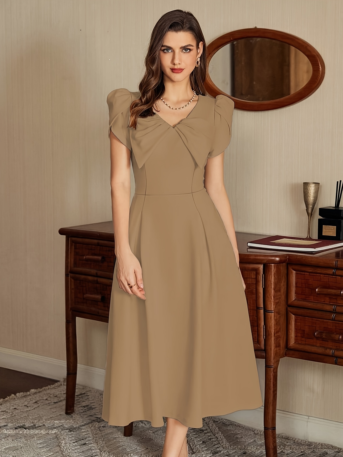 woman white dress Thats So Fetch | Bransley Dress | White