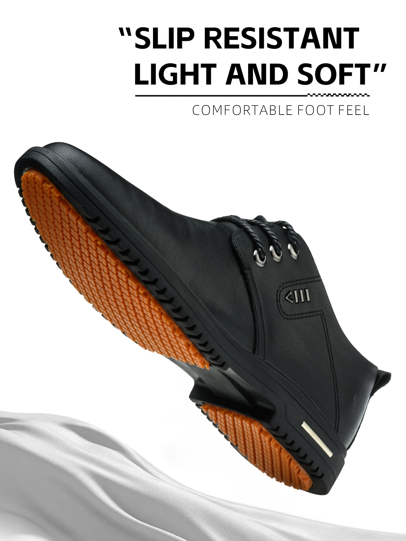 Fashionable, durable, comfortable all year round, professional 's shoes, lightweight, woven, non slip, four season anti odor  for Men's hotels, and lightweight soft soled 's shoes for Men's non slip