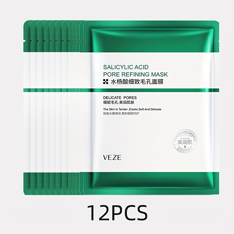 12st salicylsyra poreminimerande fuktighetsmask 25g med l - Temu Sweden