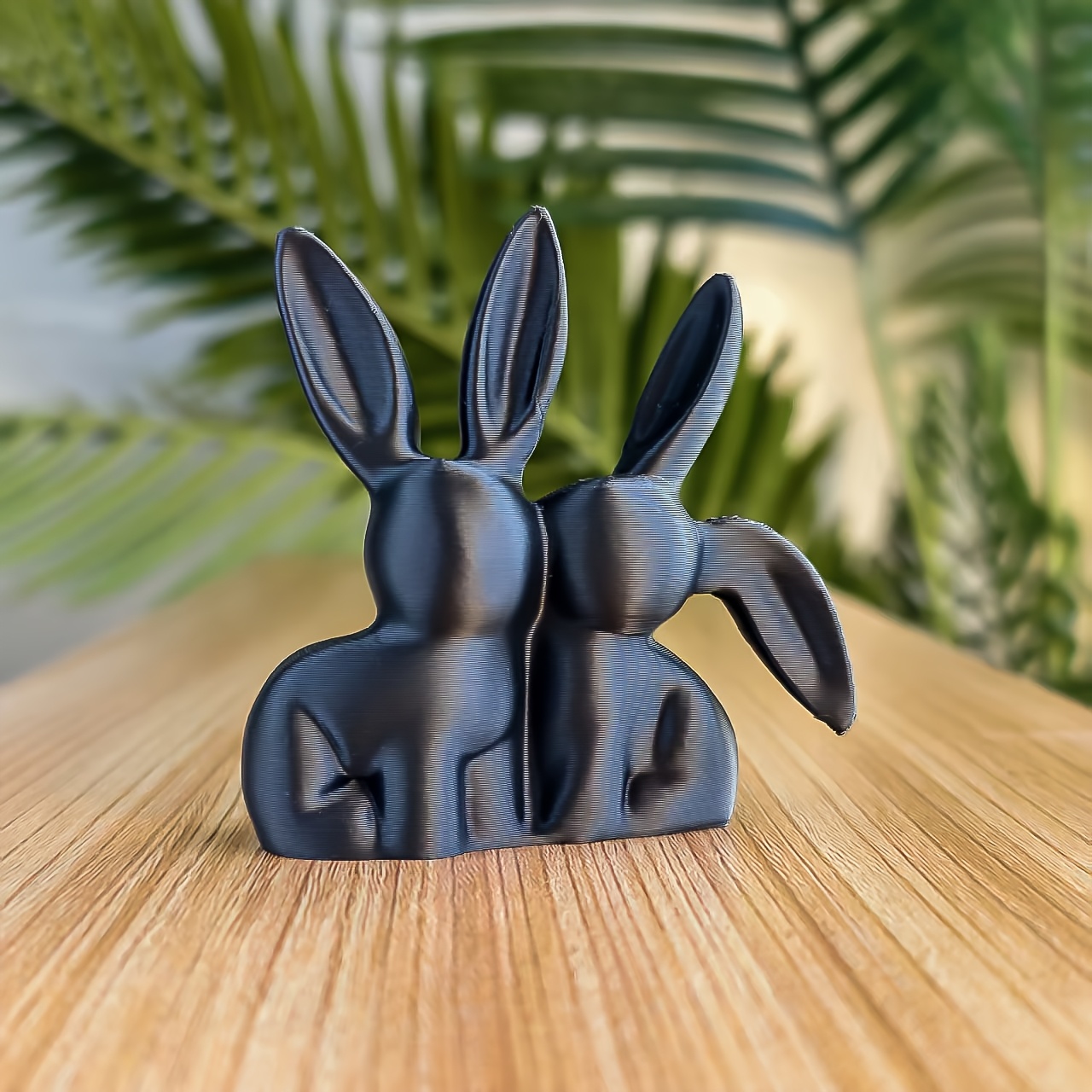 Sammelfiguren, Verspielte * - Moderne Minimalistische Schwarze *dekoration mit Sitzenden & Stehenden *figuren, Langlebige Kunststoff-Innendekoration für Ostern, Frühling, Wohnzimmer, Schlafzimmer