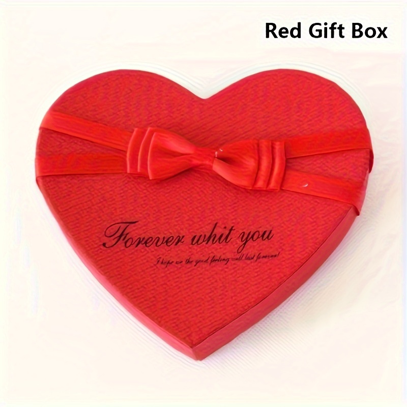 

1pc Bear Rose Gift Box, Valentine's Day, Birthday Gifts, Anniversary Wedding Gifts Red Valentine Gift Box Best Gifts For Women, Husband And Wife Halloween, Thanksgiving And Christmas Gift