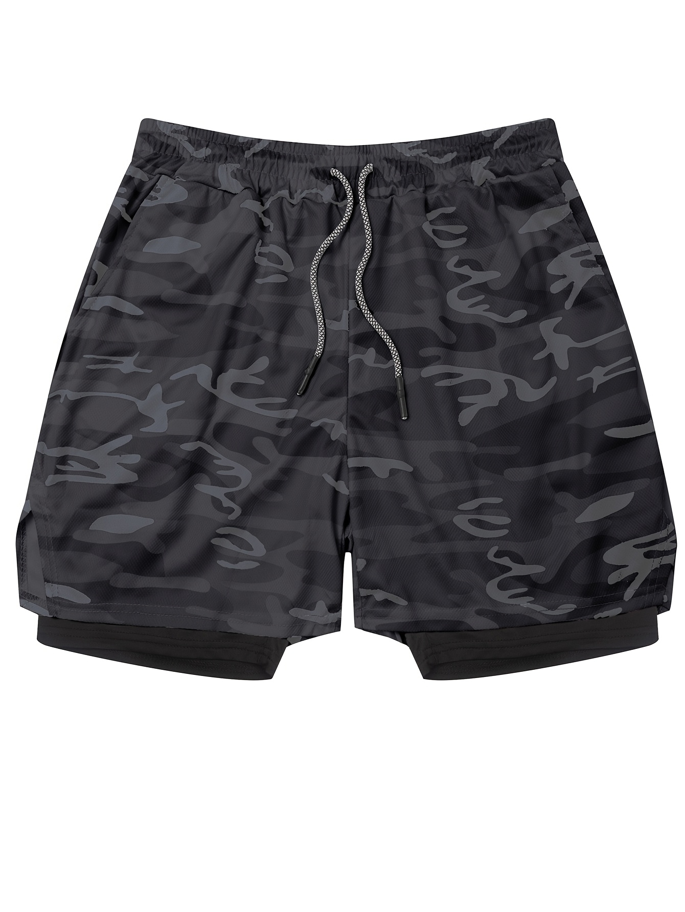 Quick Dry Squat Sports Shorts Men's Casual Pants Running Breathable Fitness Five-point Basketball Pants