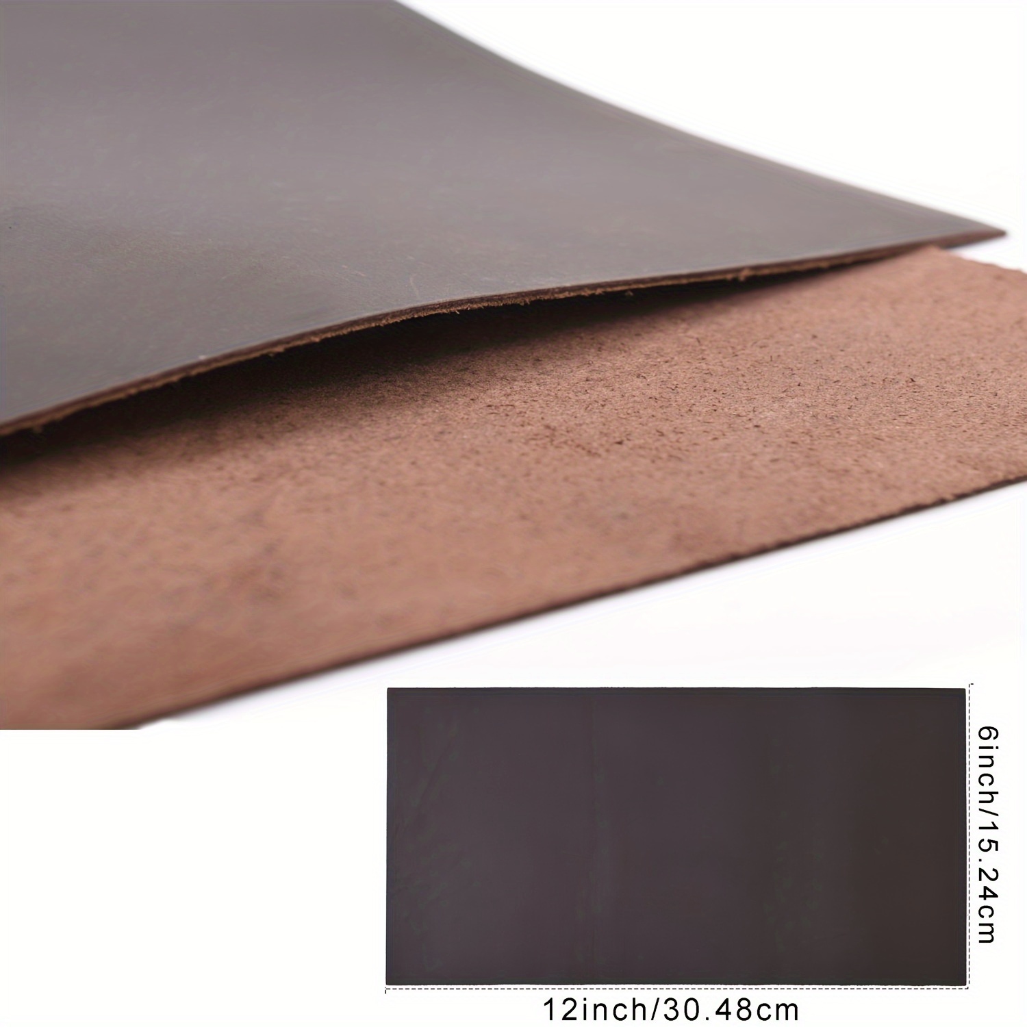 Thick Genuine Leather Sheets For Crafts Tooling Leather - Temu