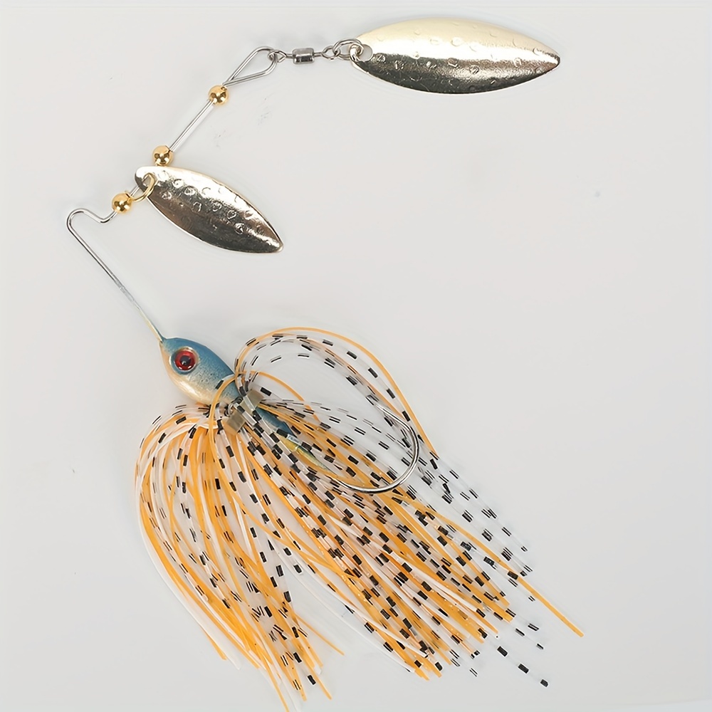 Premium Metal Spinner Fishing Lure Top Water Artificial - Temu