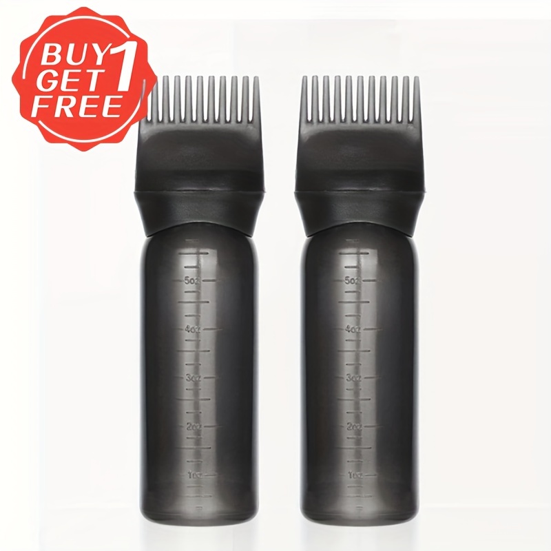 TEMU 2 applicatori per olio per capelli, di riempimento ripetibile, applicatore per olio per capelli, strumenti professionali per parrucchieri