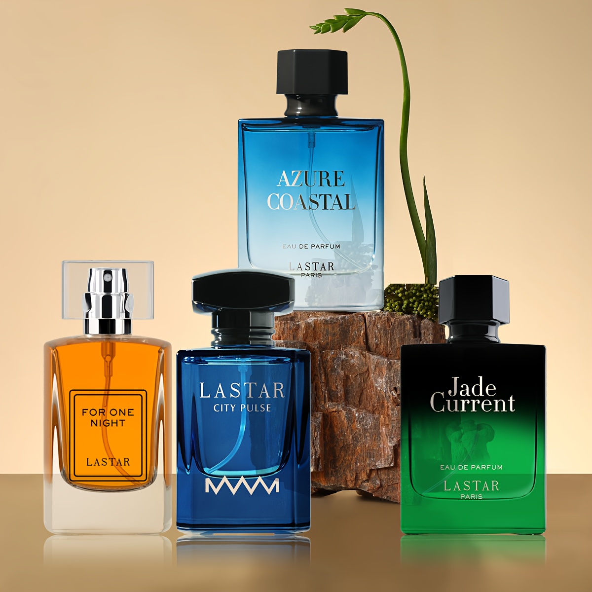 [premium Cologne Set] Lastar 4-bottle Pheromone (50ml×3 + 55ml), Long-lasting Fragrance Collection, Gift For Birthdays, Anniversaries, Halloween & Christmas