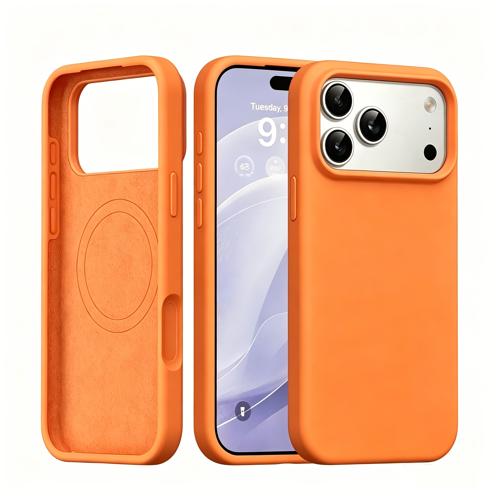 phone case luxury magnetic shockproof case for   iphone 17 pro max 17 pro 17 air 17 16 16 pro     15 14 13 liquid cases bumper soft cover phone additions magnetic phone case phone case with magnet