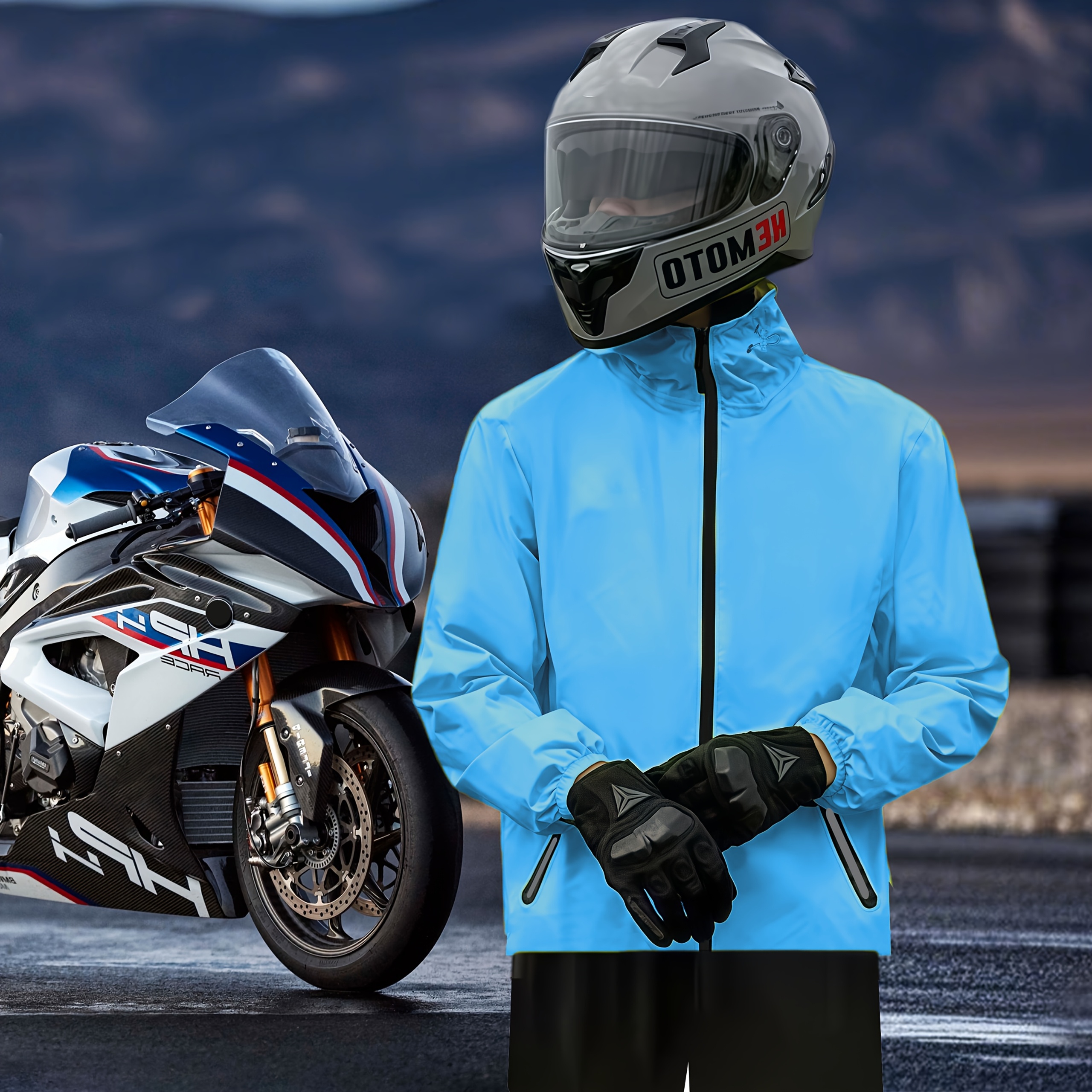 Bike Outerwear Bike Regenhose Regenhose Regenanzug Damen Motorrad