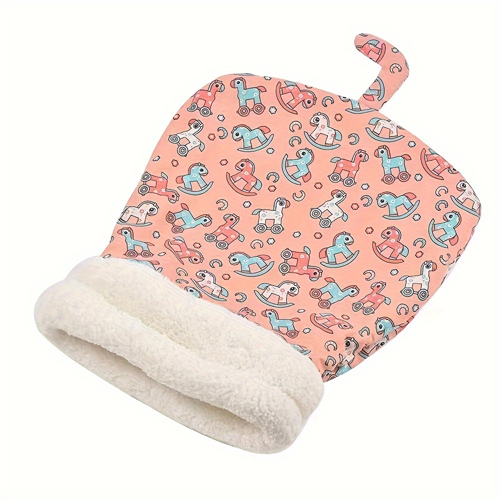 TEMU Tunnel Cat Bed Comfortable Sleeping Bag - Suitable For Cats And Small Dogs Warm Semi-enclosed Nest With Soft Filling, Cat Sleeping Bag