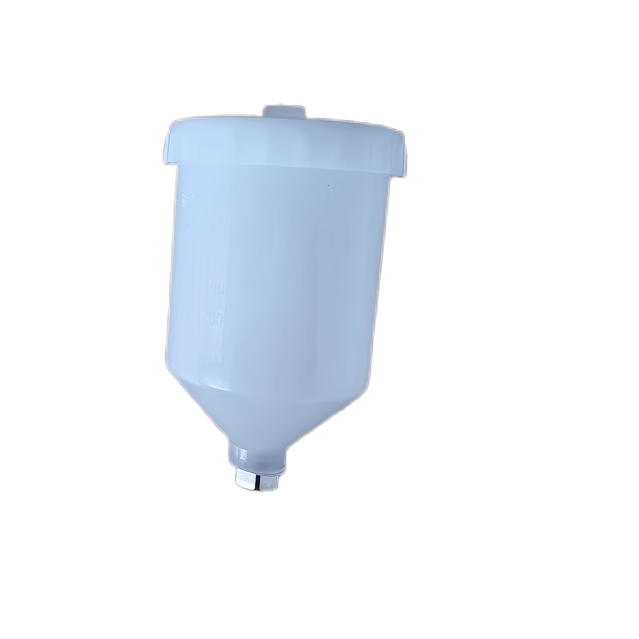 TEMU 600cc Large Capacity Inner Tooth Pot, Spout Thread Inner Thread 16 X 1.5, Large Plastic Pot, Suitable For G2008, H827 Etc. Primer Spray Painting