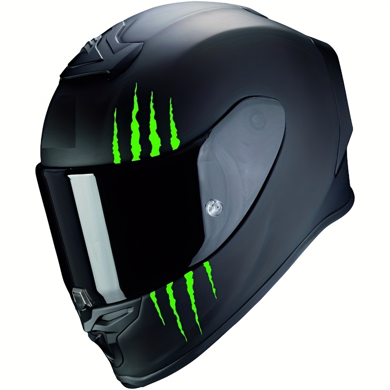 Motorcycle Helmet Stickers Claw Scratch Stripe Vinyl Decals Waterproof Motorbike Fuel Tank Scooter Body Decor