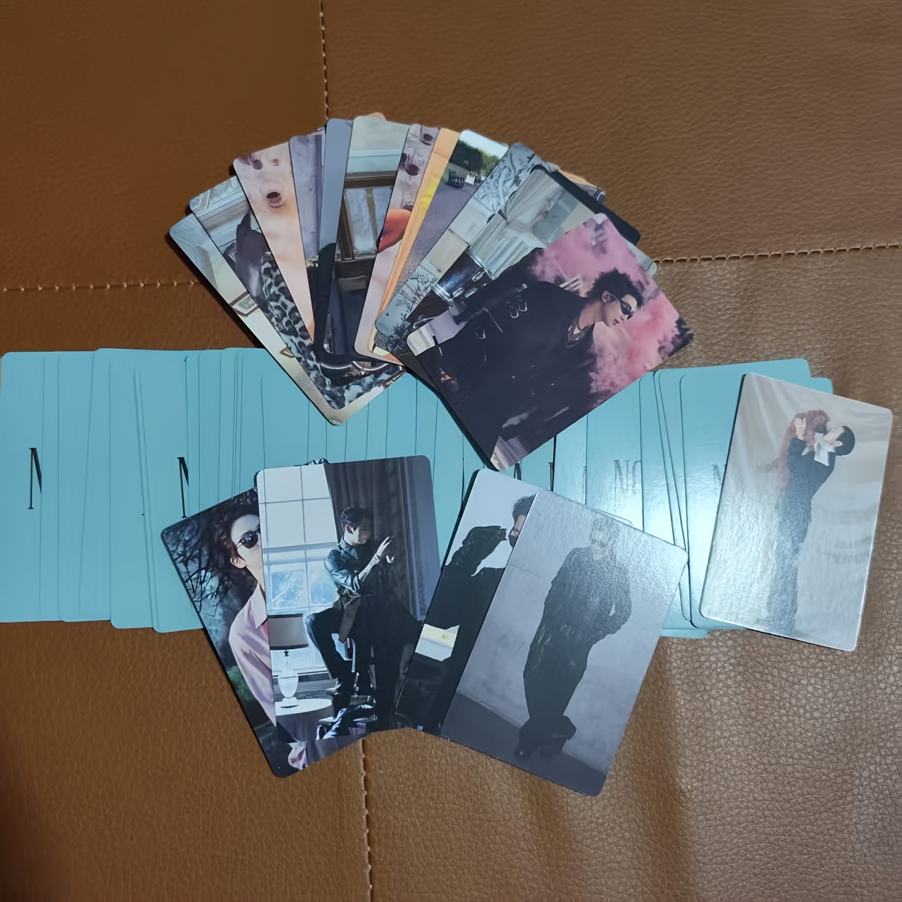 TEMU 127-delige Idoolband Fotokaarten - Nieuw Album, Inclusief 55 LOMO-kaarten + 72 Kleine Stickers, Plakboekstickers, Verzameling van Groeps- en