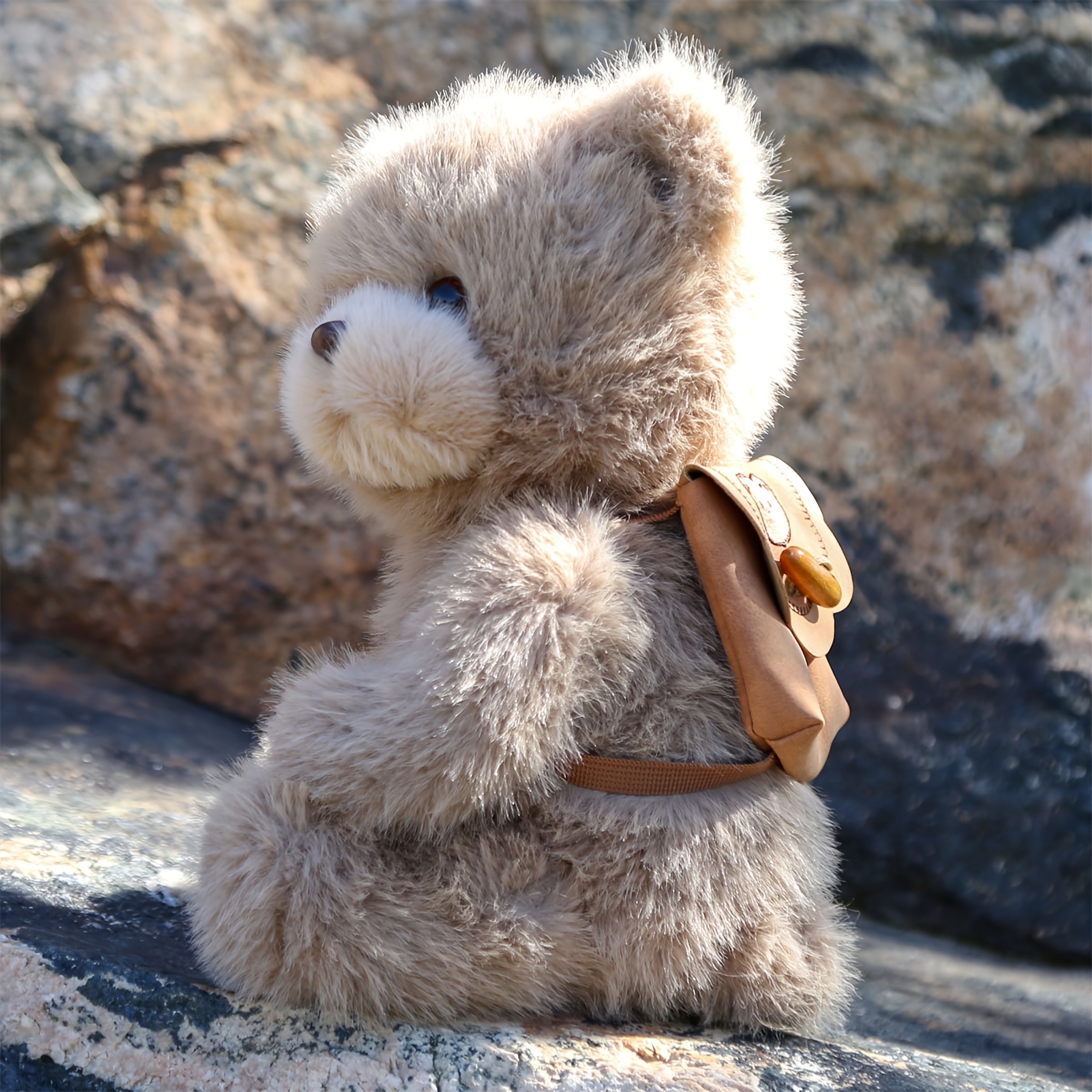 adorable 25cm 9 84in teddy bear plush backpack an ideal gift