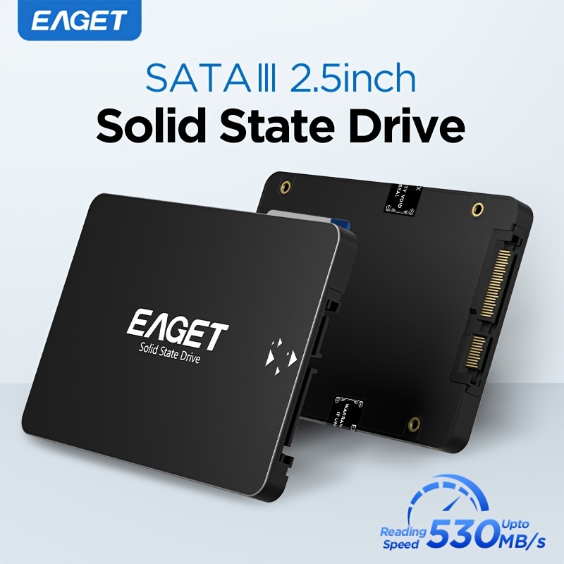 

Eaget 120gb Ssd - 2.5" Sata Internal Solid State Drive, Up To 530mb/s Read