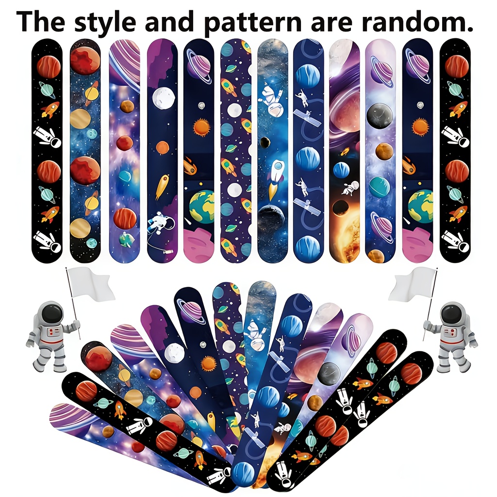 TEMU Gift For Her/him 12pcs Vibrant Video Game Wristbands - Party Items For Boys And Girls, Made Of Durable Pvc, Perfect For Players&; Parties And