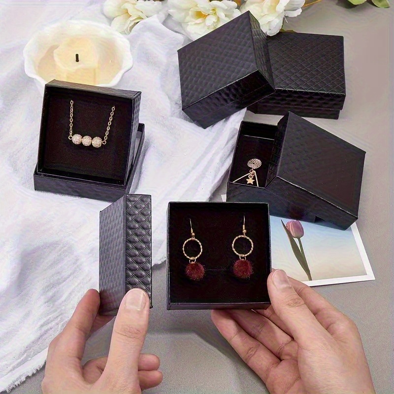 4/6/8/15pcs Square Jewelry Gift Box for Valentine's Day