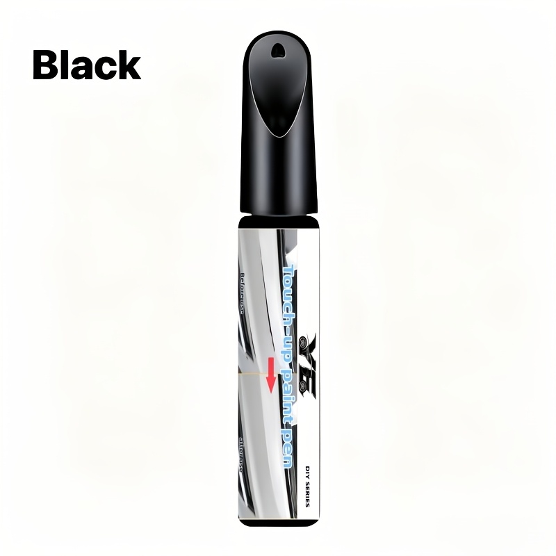 Image of New Car Scratch Touch-up Paint Pen, Single Pack. Suitable For Repairing Scratches And Chipped Paint On Car Bodies, Motorcycles, And Other Vehicles. Includes A Masking Tool For Touch-up Painting.