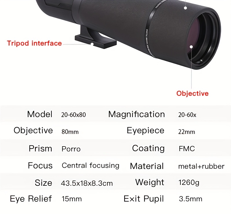 scope high definition wide field of view bird watching   shooting details 2