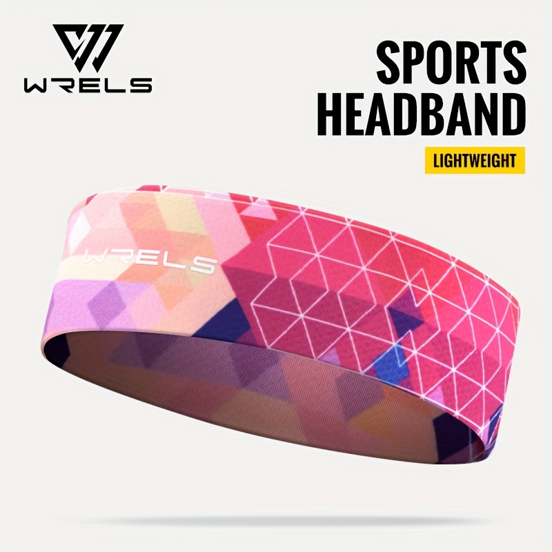Image of 1pc, Wrels Colorful Headbands, Stylish Print Headbands, Yoga Quick-drying Headbands For Running And Cycling Fitness Training