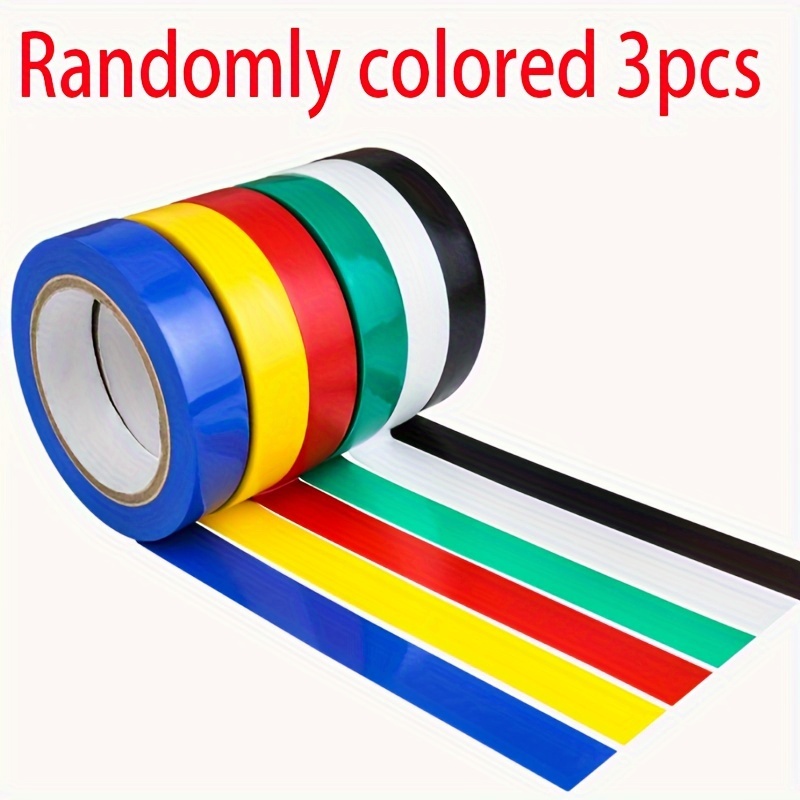 Waterproof Electrical Tape Pvc Colored Electrical Tape For - Temu