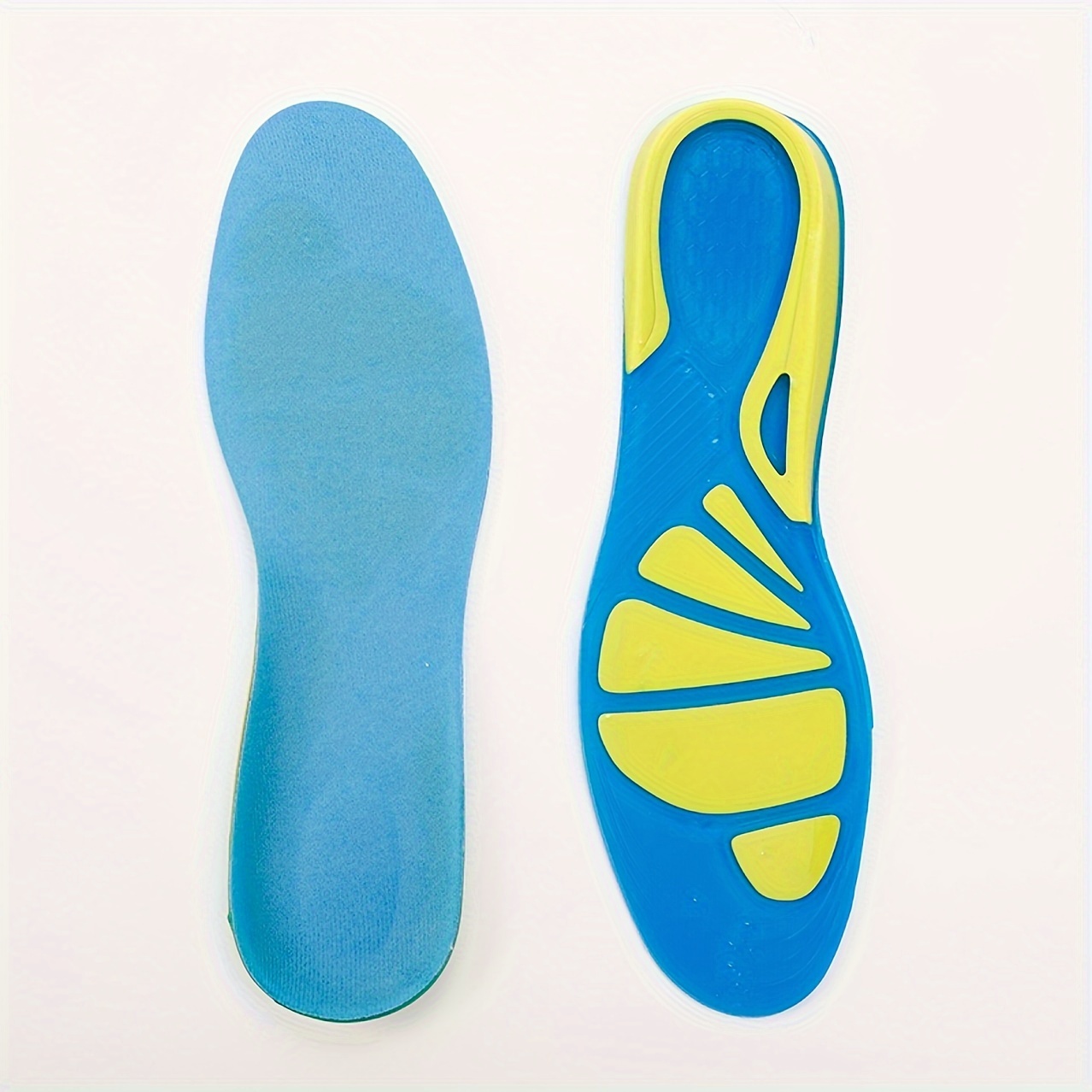 

Silicone Sports Insoles - Anti-slip, Shock-absorbing, Odor-resistant For Running & Casual Wear