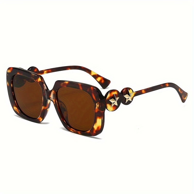 Fashion Rectangular Sunglasses Vintage Ladies Stylish Design - Temu Canada