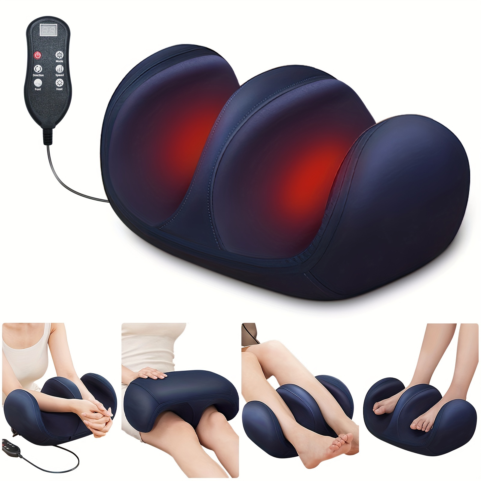 

Wertyi Massager, Leg Massager, Shiatsu Foot And Calf Massager, Massager, Deep Kneading Rolling Ankle, Ideal Gifts For Mom Dad Women Men,, Father's Day, Day, Valentine's Day