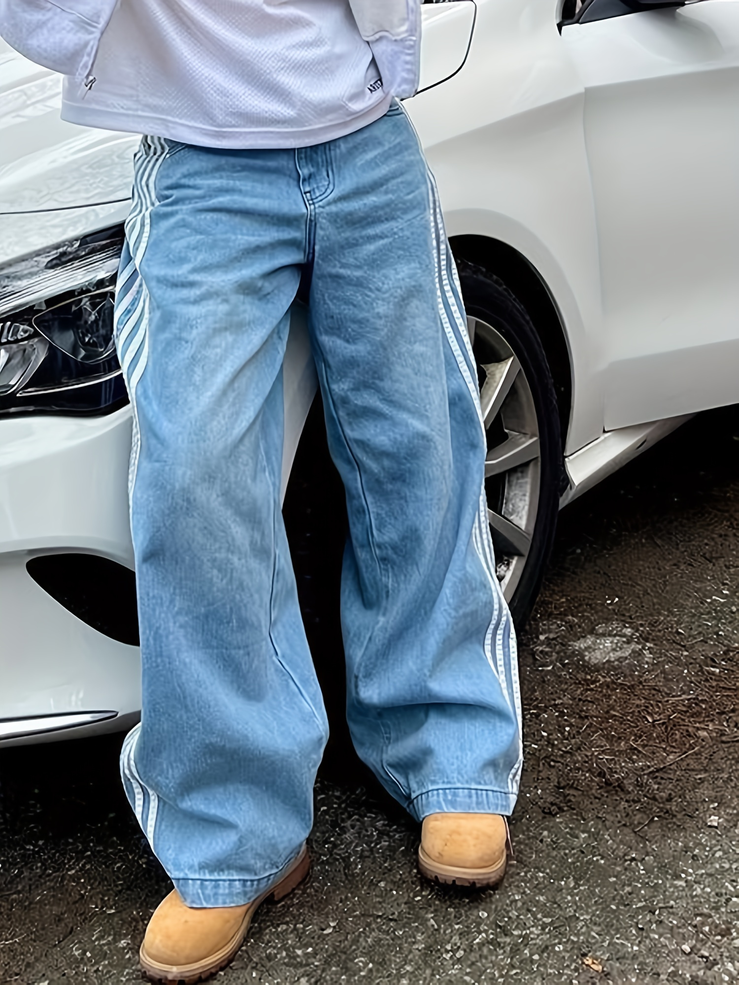 パンツ BEAMS wide denim pants buggy y2k 71s-tV4cgwL._UY350_.jpg