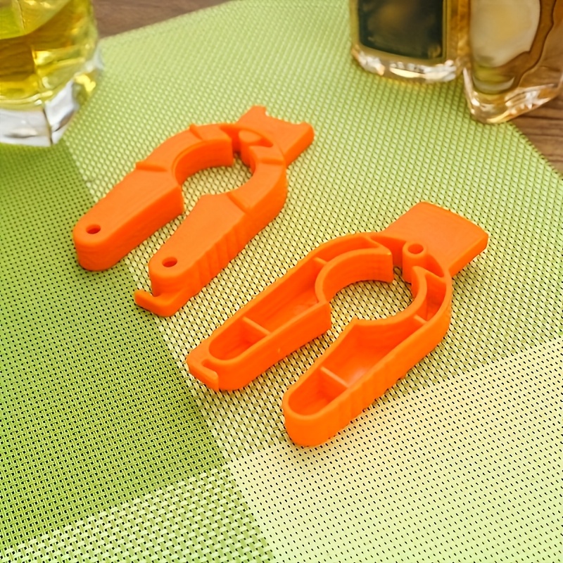 2pcs Adjustable Jar & Bottle Opener, Can Lid Gripper For Weak Hands, Seniors & Arthritis, Easy Twist Off Tool For Kitchen