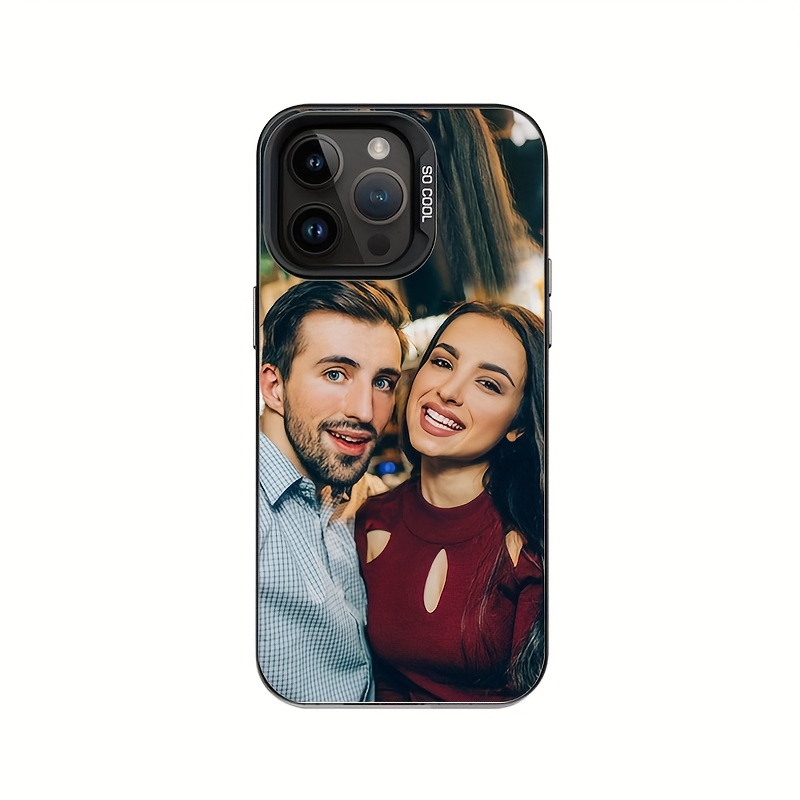 E-shop Handyhülle - Personalisierte Handyhülle, Personalisierte Handyhülle mit Foto-Muster, Geeignet für iPhone 16 15 14 13 12 11 Pro