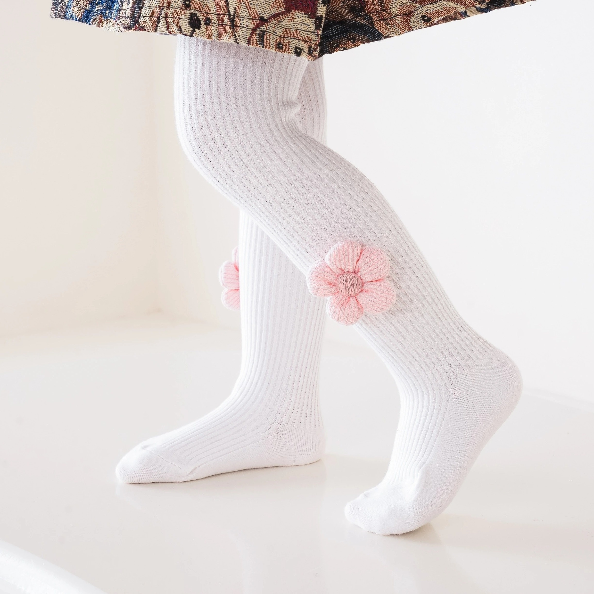 Righe Bianche Calze A Righe Colorate Bambina Calze Alte A Righe