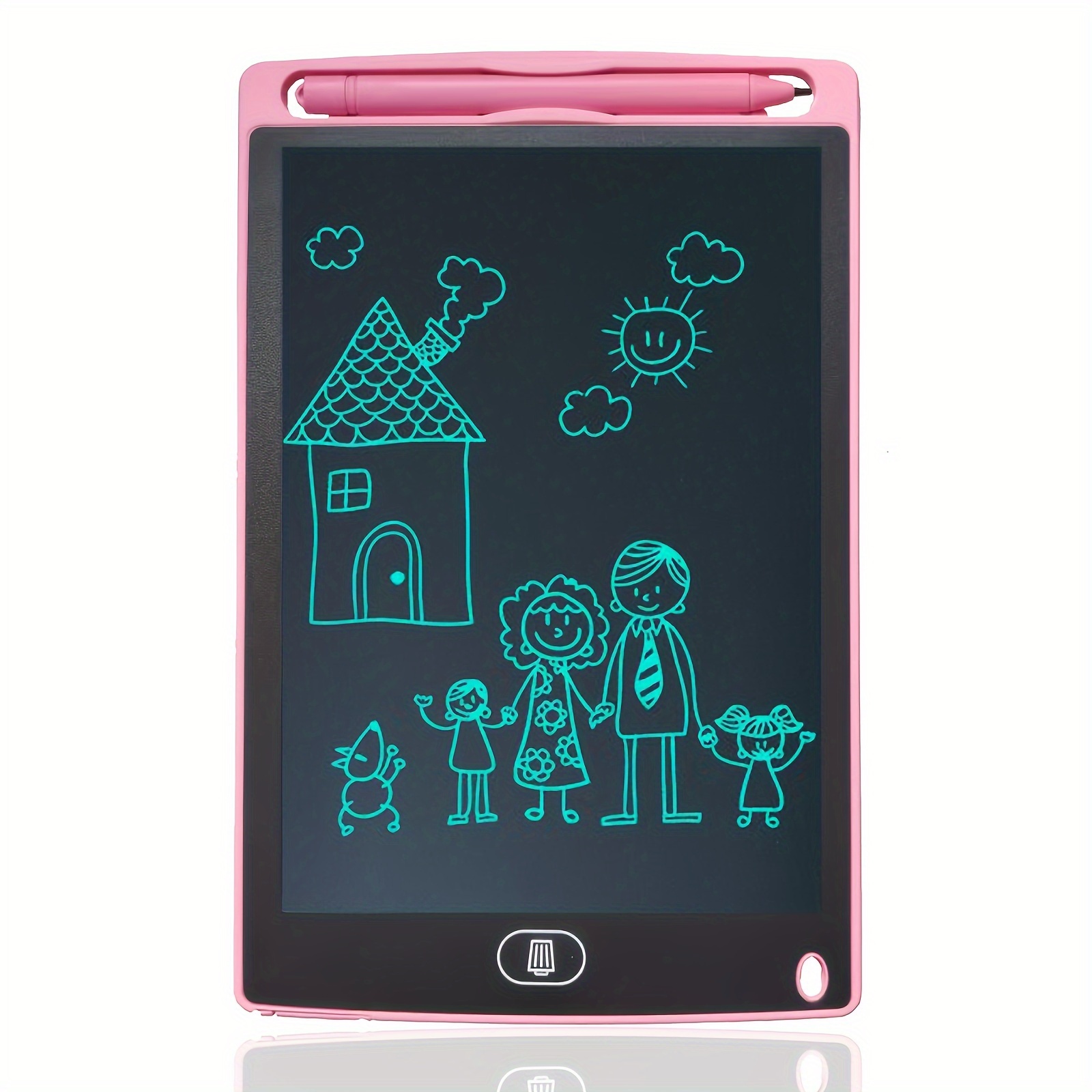 Lavagna LCD elettronica da 21,59 cm per graffiti, lavagna da disegno  intelligente, lavagna per bambini