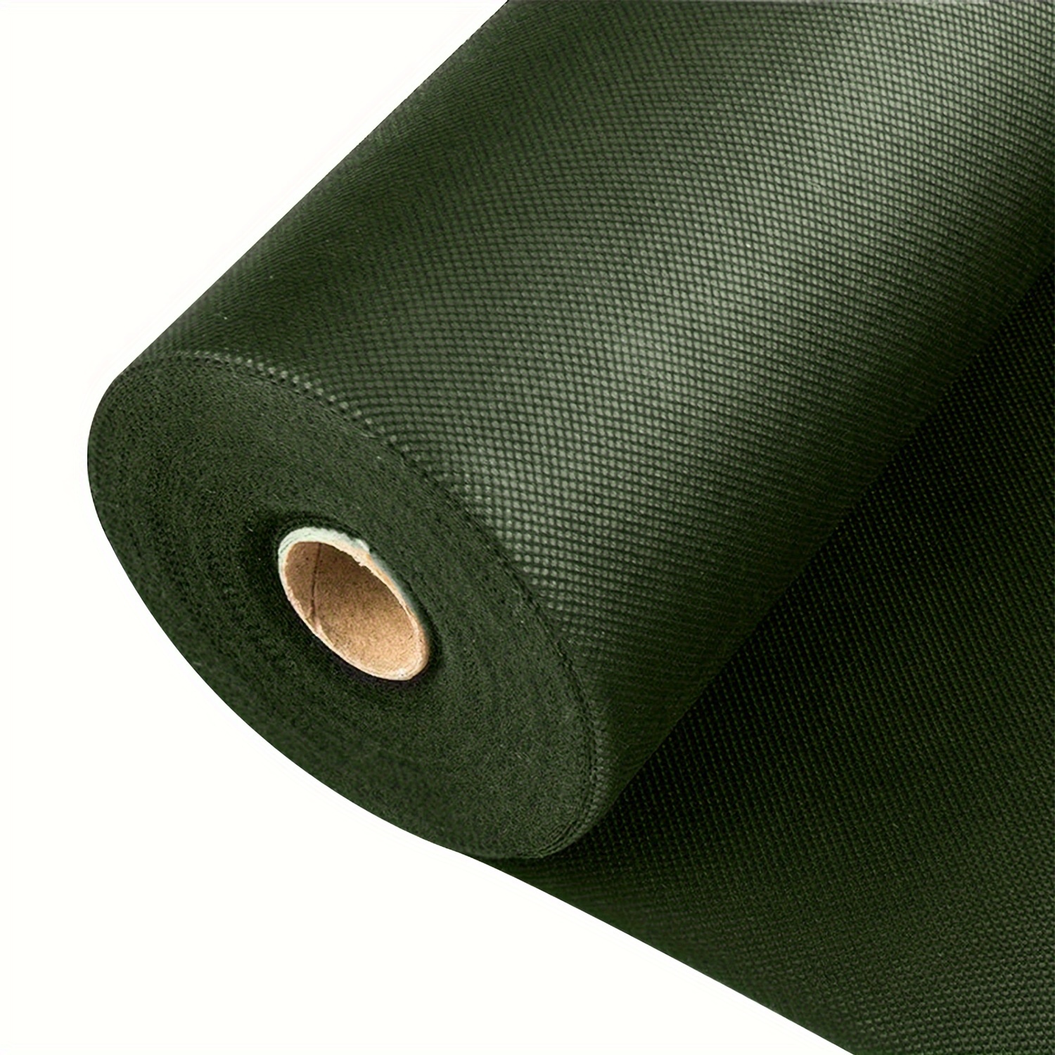 

1 Pack, Non-woven Landscape Fabric Weed Barrier Cloth, Heavy Duty Garden Weed Barrier Fabric Roll, Landscape Fabric Weed Control For Ground Cover, Garden Fabric, French Drains, Dark Green