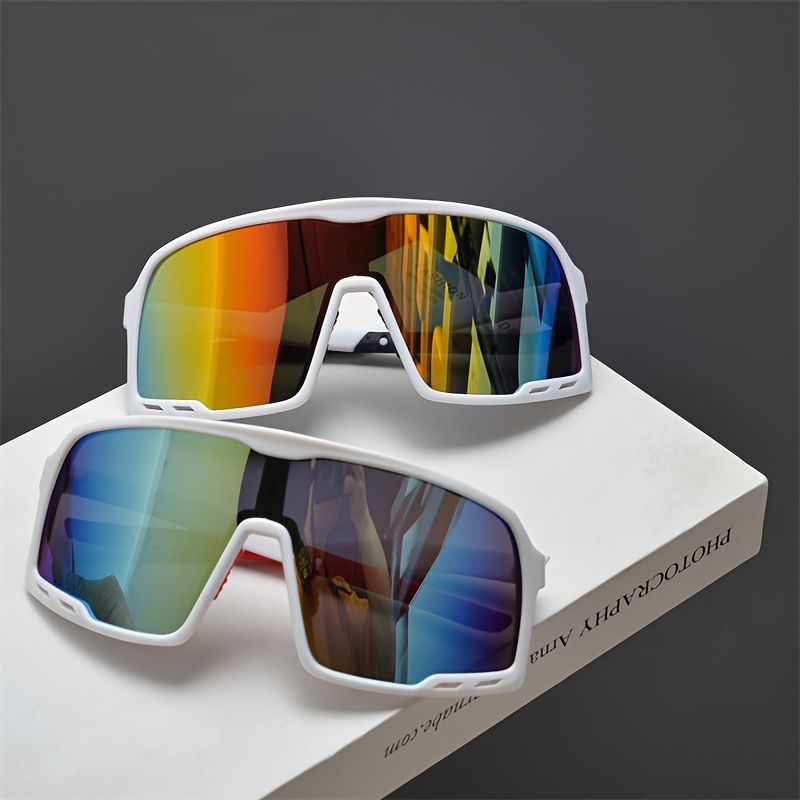 

Stylish Sports Sunglasses For Men - Uv Protection, Cycling, Riding, Outdoor, Ideal Gift Choice With Fashionable Design
