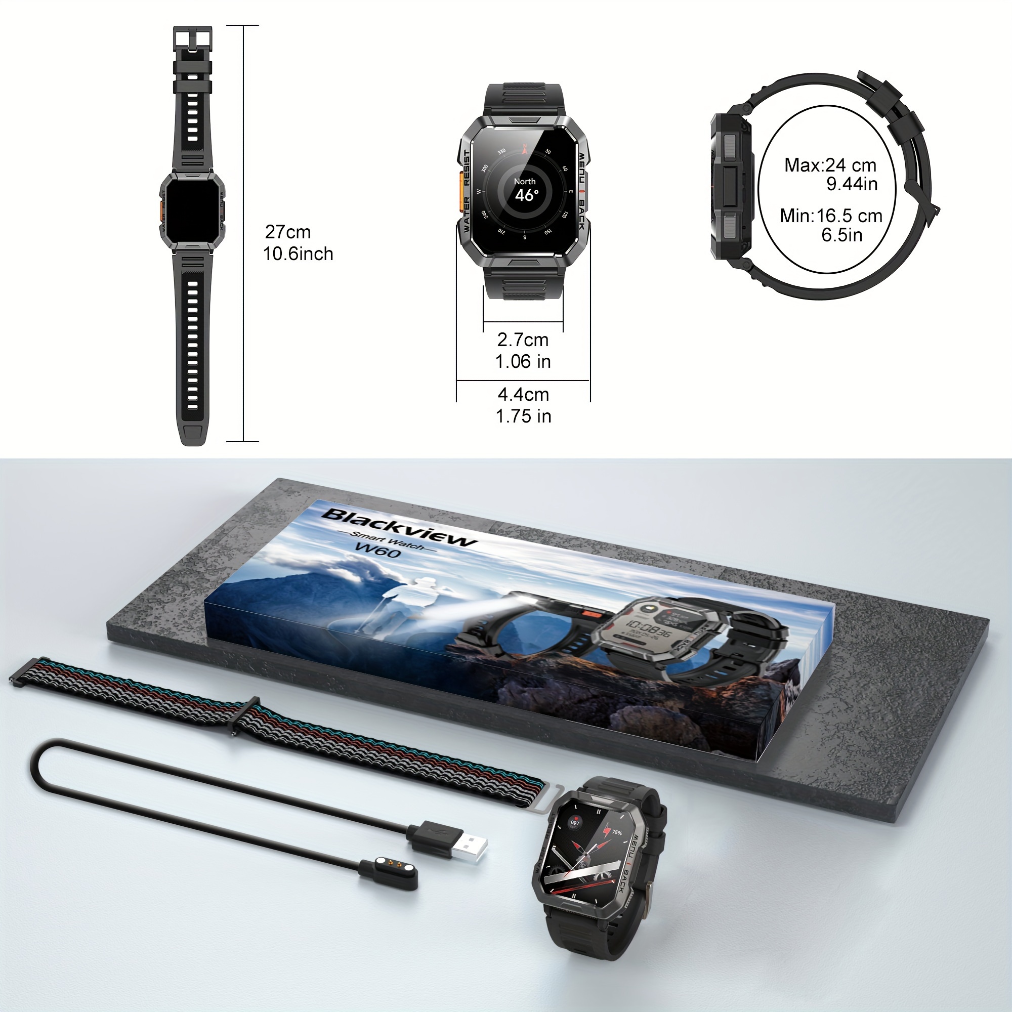 smartwatch for man women call answer dial   assistant   83 inch sports smartwatch fitness tracking monitor with pedometer calorie distance   valentines day gift birthday gift Product details 36