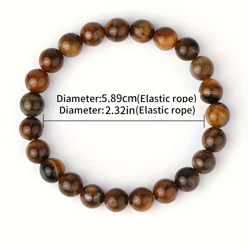 Klassieke Armband Natuursteen Jasper Dalmatin - 8 mm diameter van de
