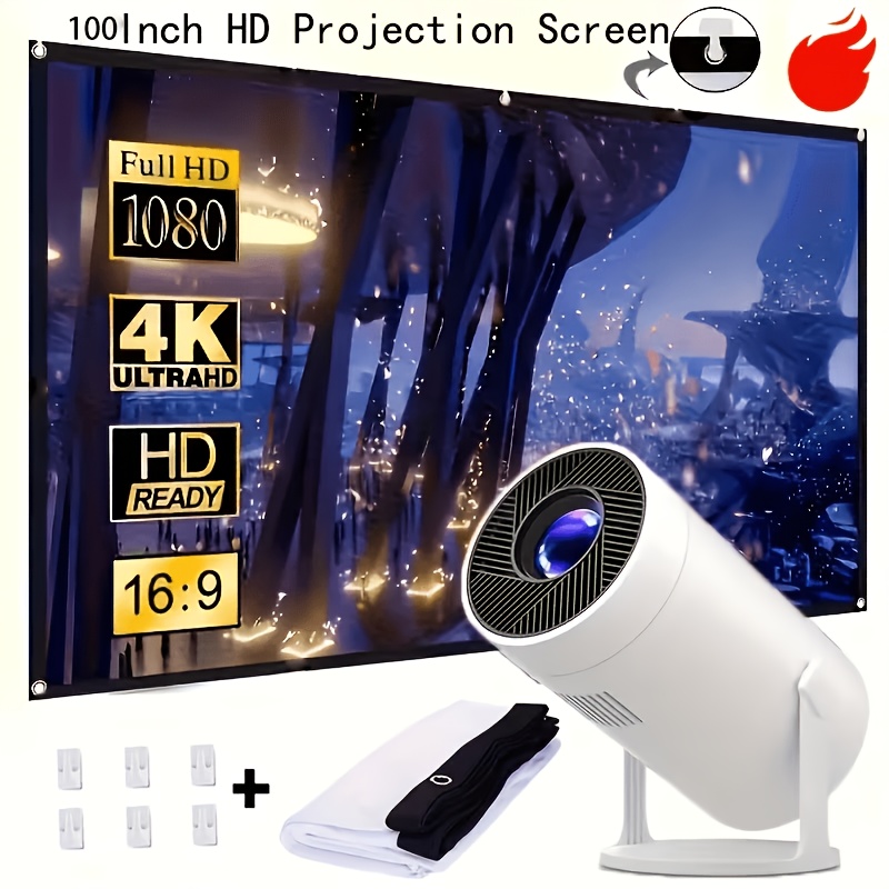 projectors screens sold on Temu Canada