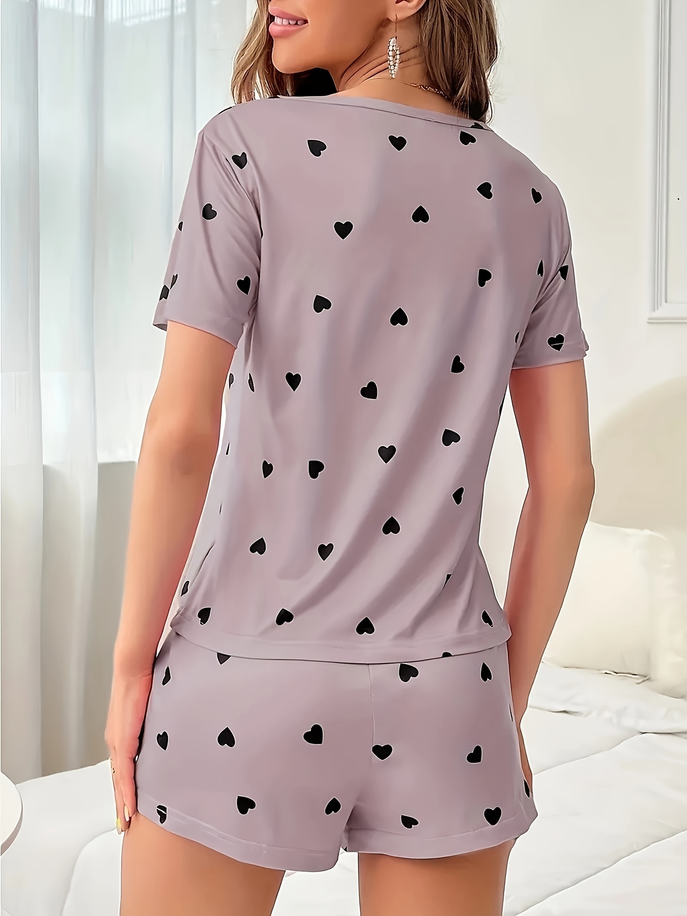 womens pajama short set | temu Temu Brunei Darussalam