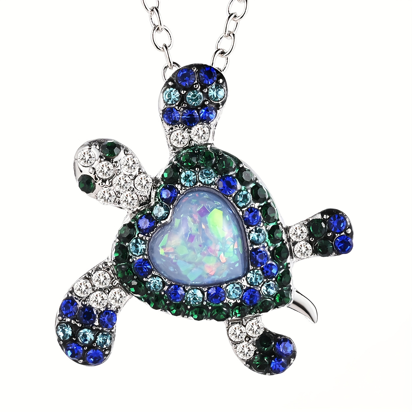 TEMU Fashion Men And Women Necklace Turtle Elegant Turtle Pendant Banquet Jewelry Couple Holiday Party Anniversary Gift Birthday Gift