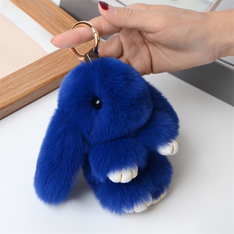 Portachiavi Coniglio Carino, Portachiavi Coniglietto Creativo - Giocattolo  di Peluche Morbido, Adorabile Idea Regalo Per Bambini E Adulti, Accessorio  Borsa Per Chiavi E Zaini