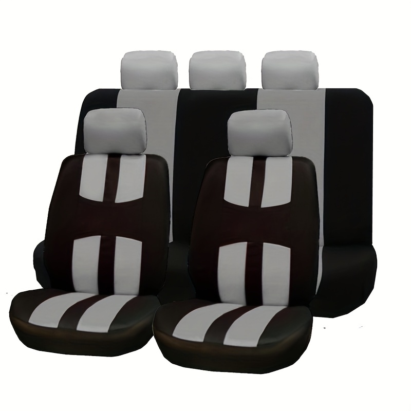 TEMU Car Seat Covers, Full Coverage Universal Car Seat Cushions, Multiple Styles Available, Suitable For Most Sedans, Trucks, Suvs, Multiple Colors