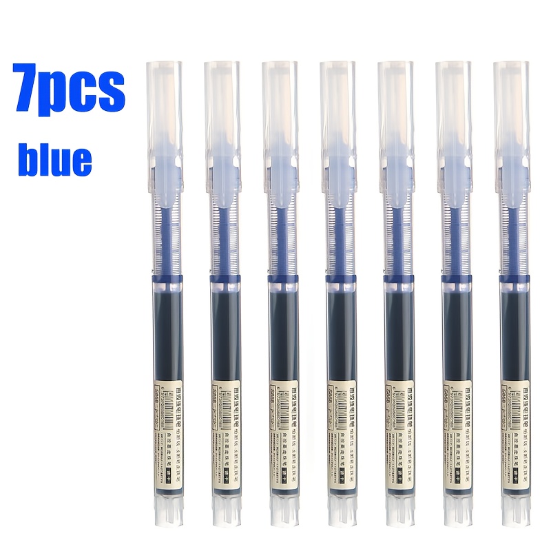 TEMU 0.5mm Quick-drying Gel Pen, The Perfect Writing Tool And Office Supplies, Suitable For Office Use, Study And Writing