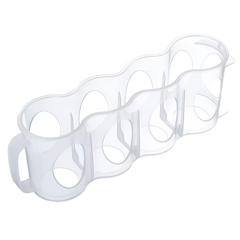 TEMU 3pcs Set Stackable Clear Plastic Beverage Can Holder Suitable For Refrigerator Pantry Kitchen Countertop Organizer, Space-saving Canned Drink
