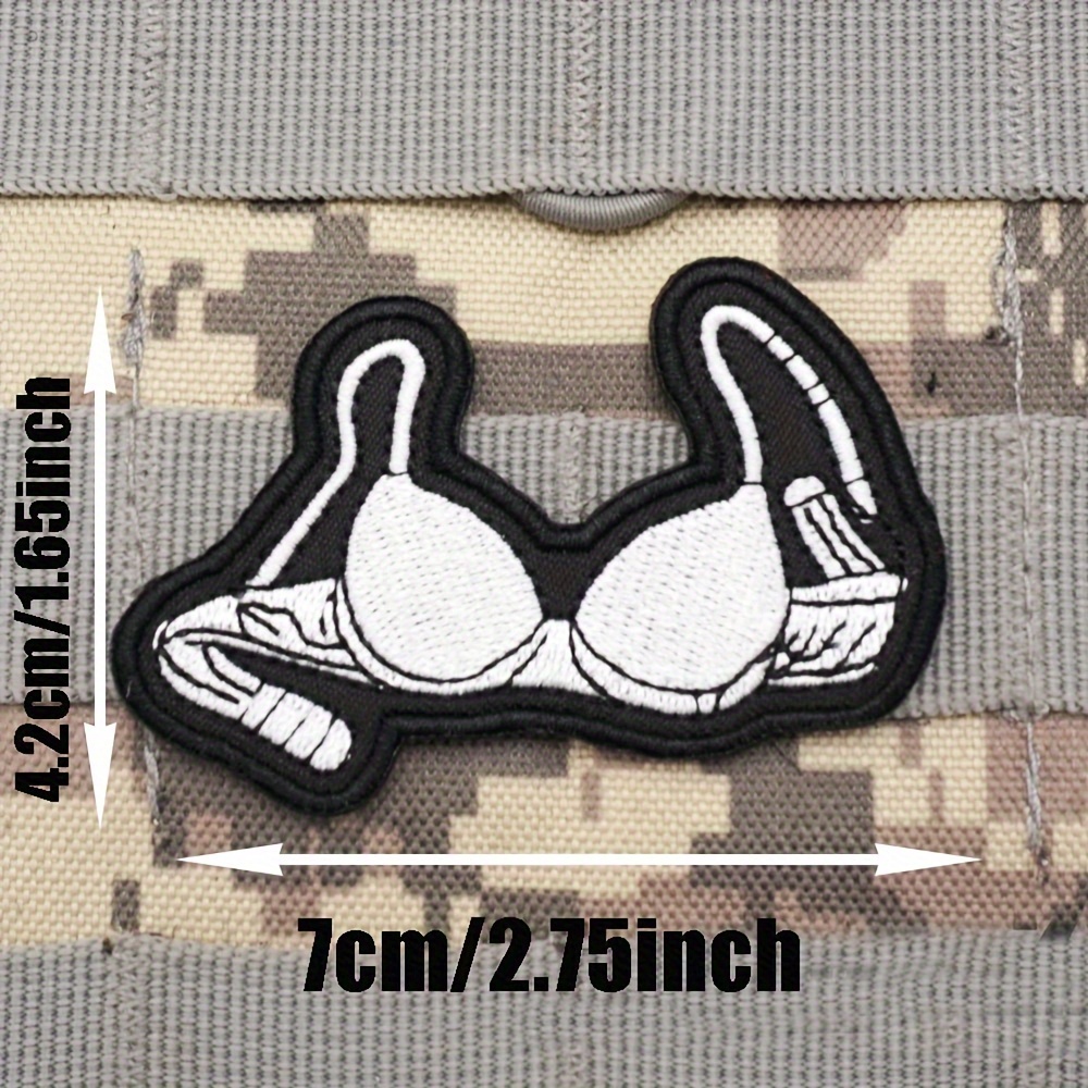 A Sexy Lingerie Bra Embroidery Patch
