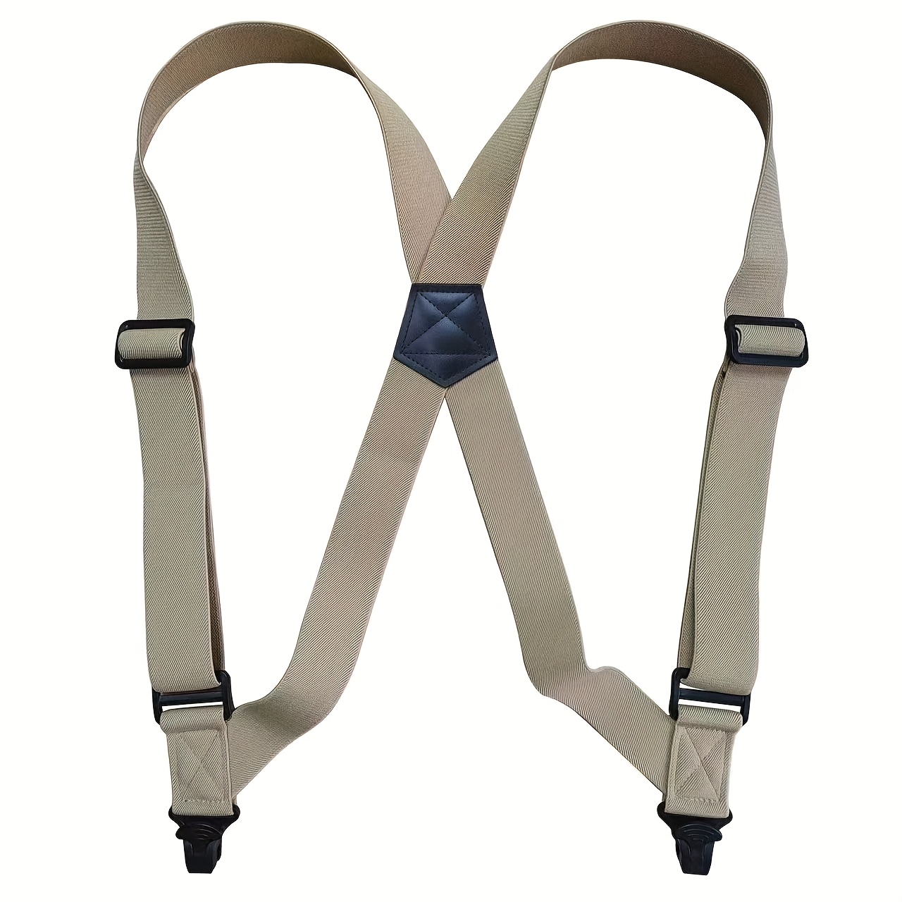 TEMU 3.8cm Men's Invisible Strap Suspender Strap Shoulder Strap Adult Universal Strap Side-hung Strap For Man Prevents Elastic Strap