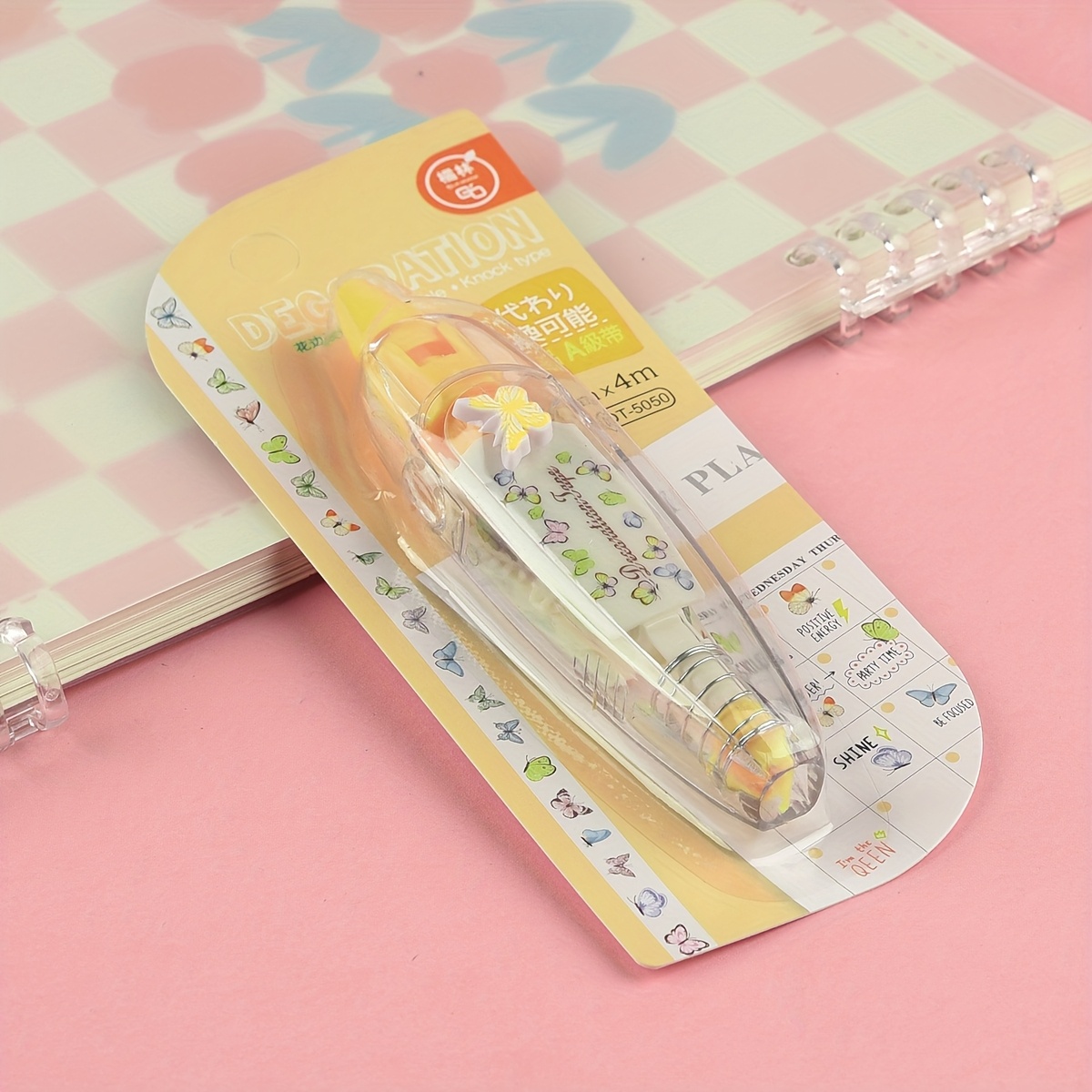 Dinosaur Pattern Rolling , With Colorful Patterns, For Embossing Stamp Pattern Pen